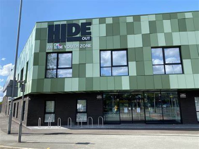 Hideout Youth Zone building image